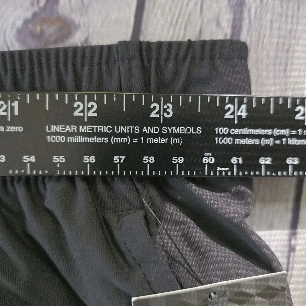 Athletics Works Men's 3XL (48-50) Black Shorts